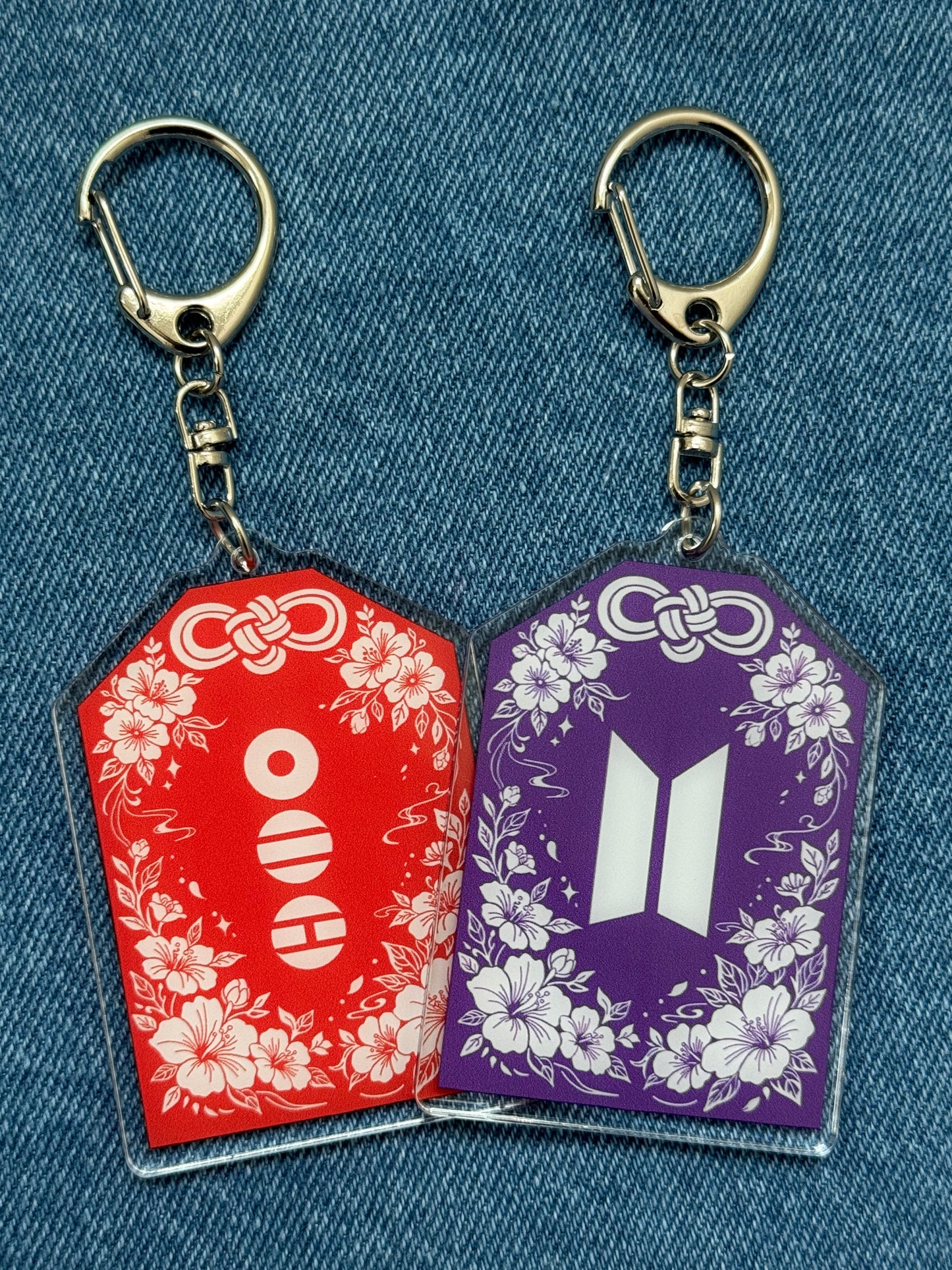 BTS Omamori Acrylic Keychain