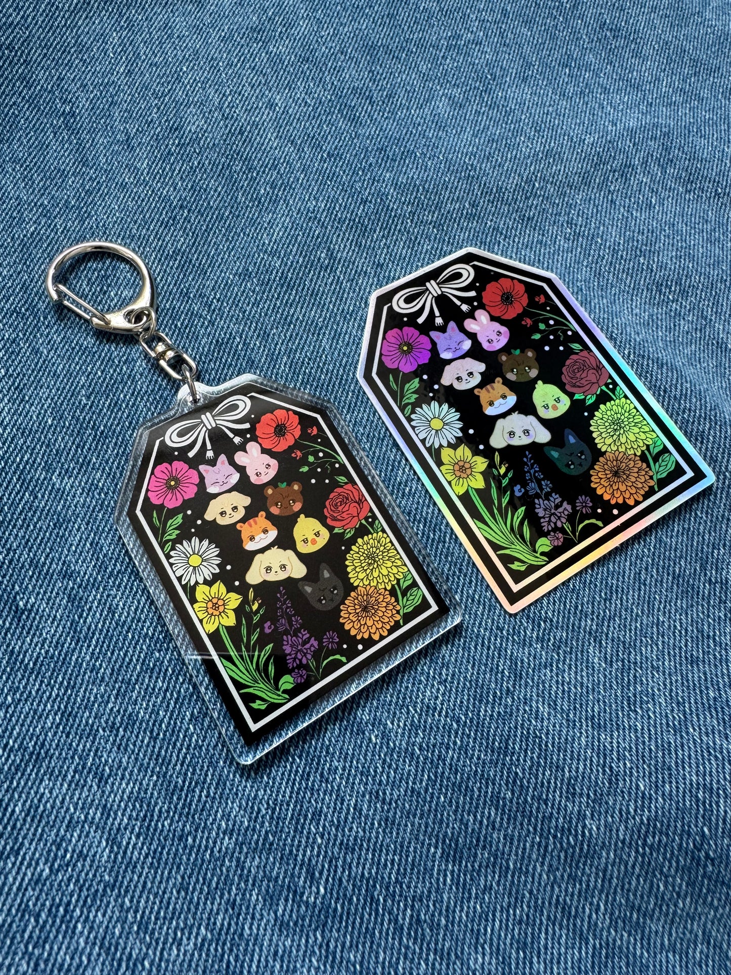 Ateez Aniteez Omamori + Sticker Bundle