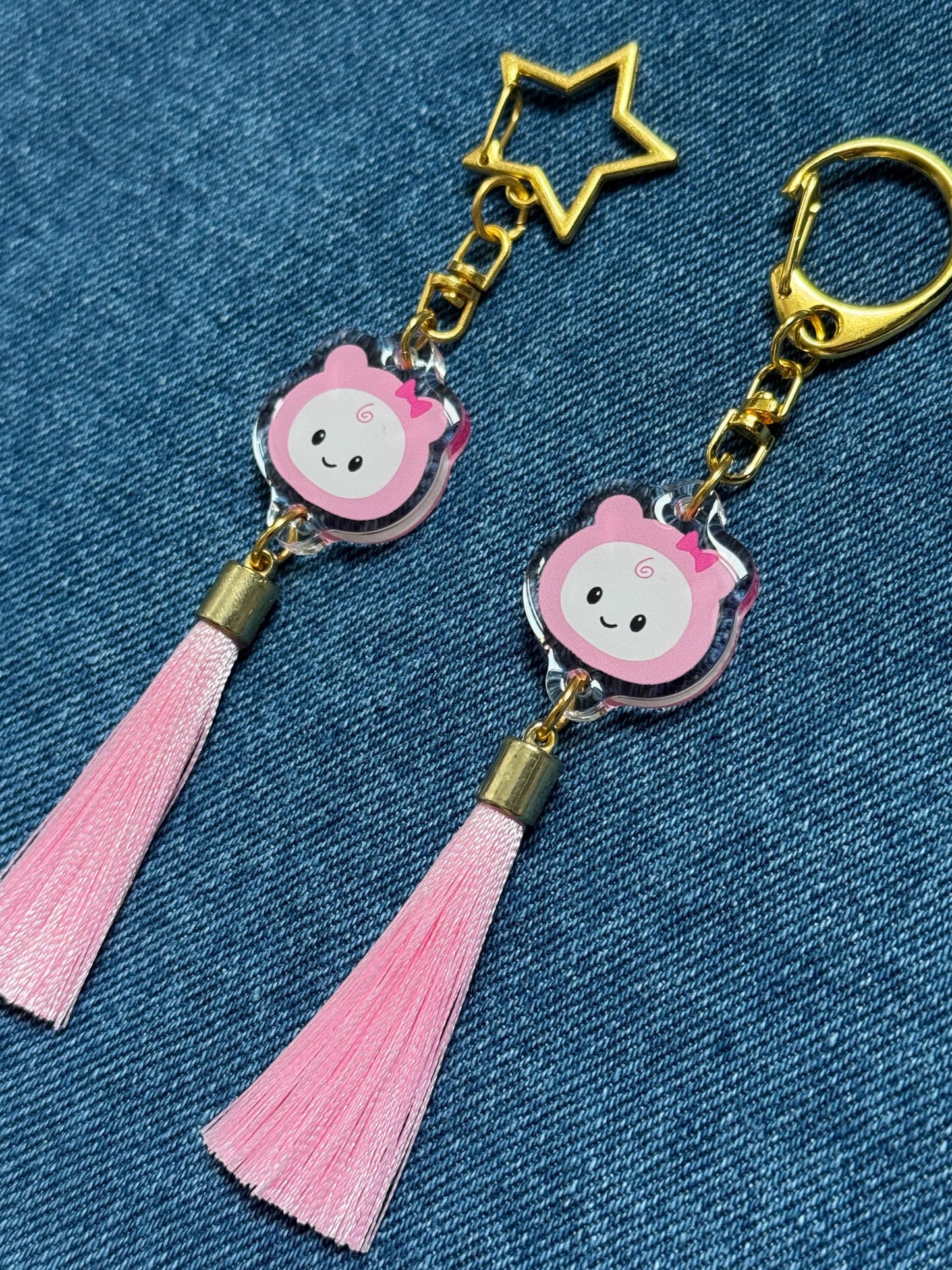 Stayzoo STAY Angel Tassel Keychain