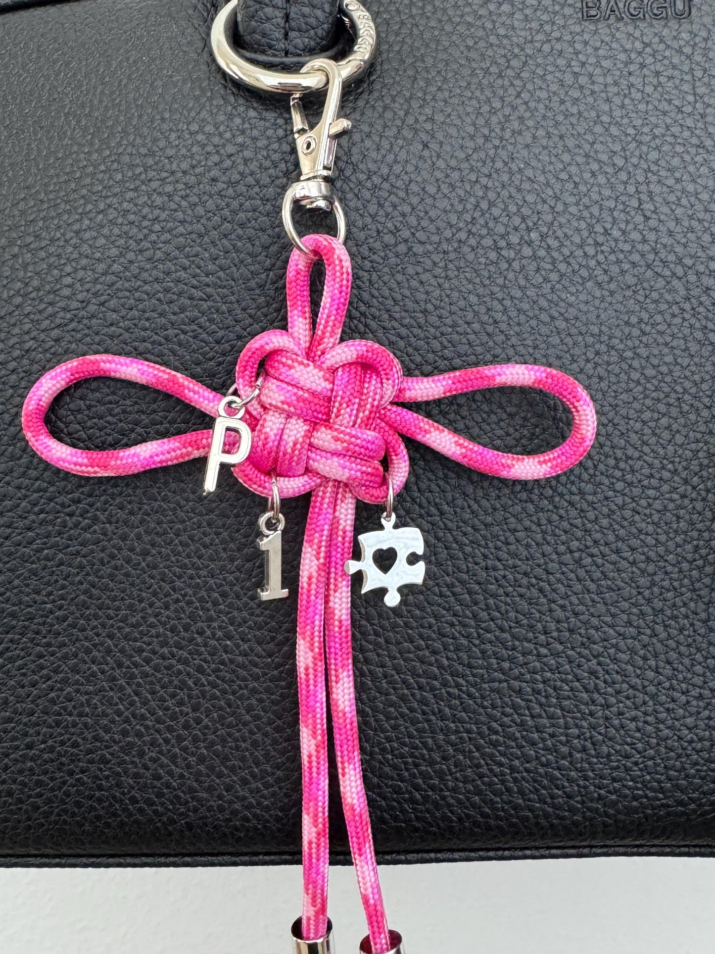 P1Harmony Lucky Knot Keychain