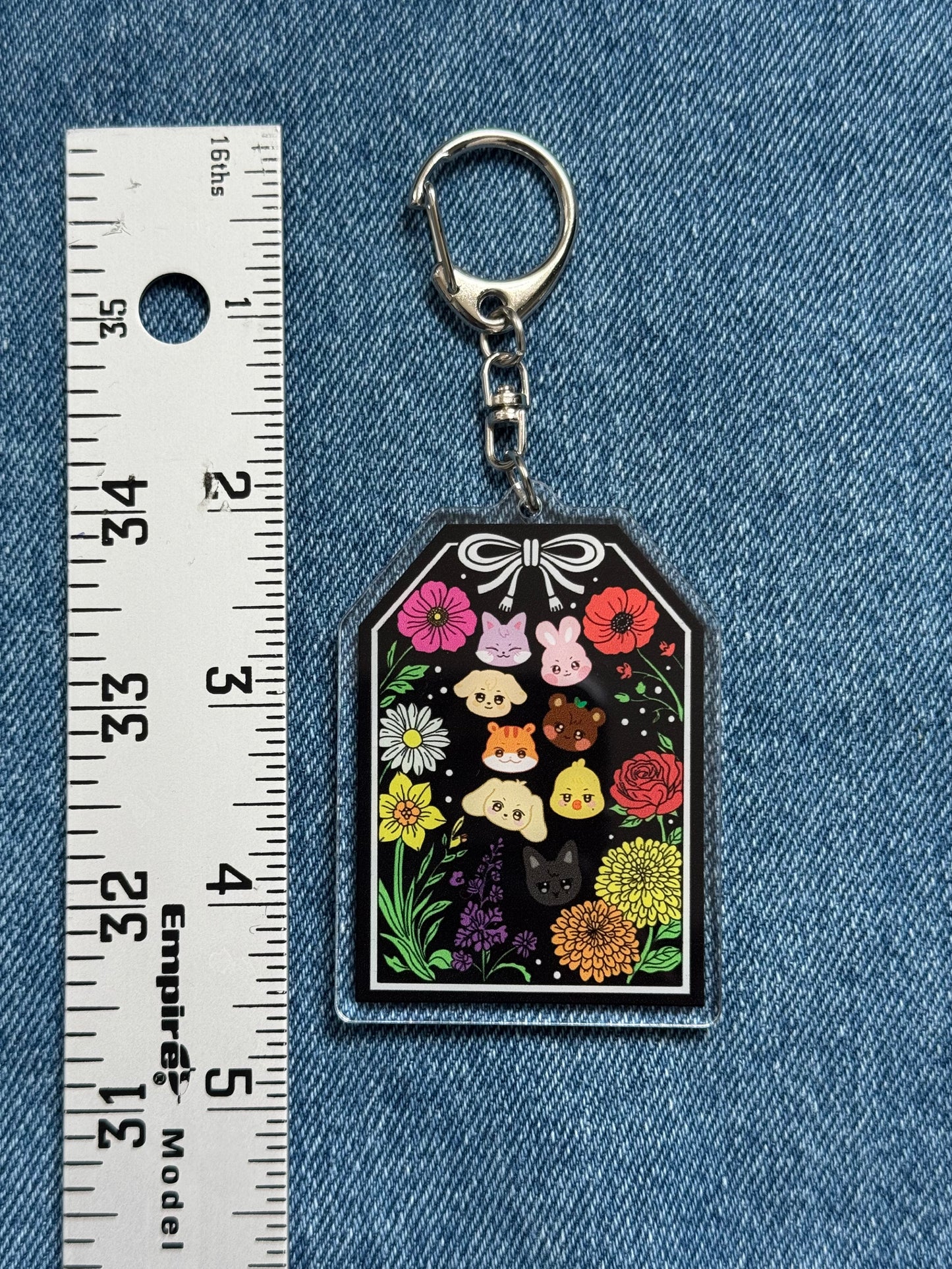 ATEEZ Aniteez Omamori Acrylic Keychain