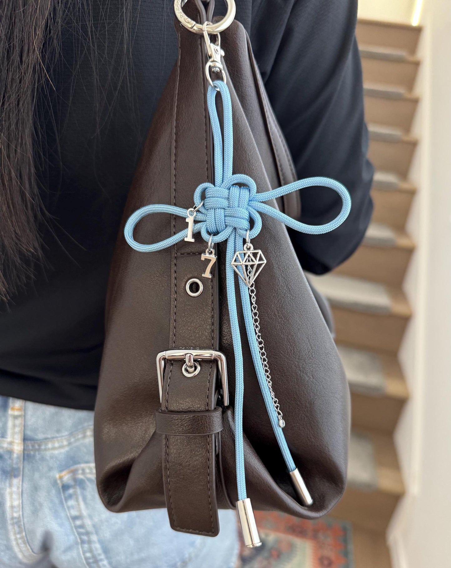 Seventeen Lucky Knot Keychain -  Full Size