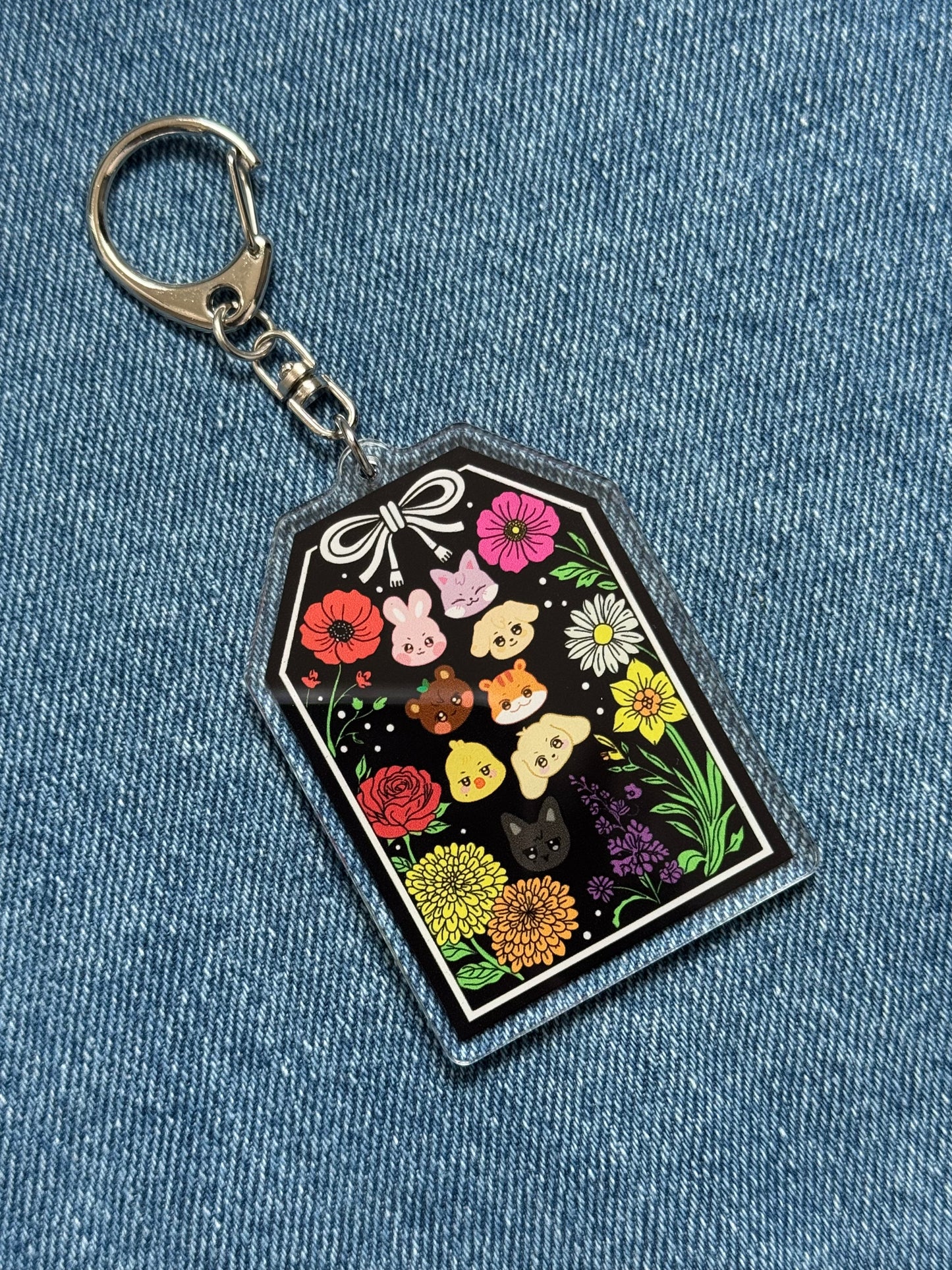 ATEEZ Aniteez Omamori Acrylic Keychain