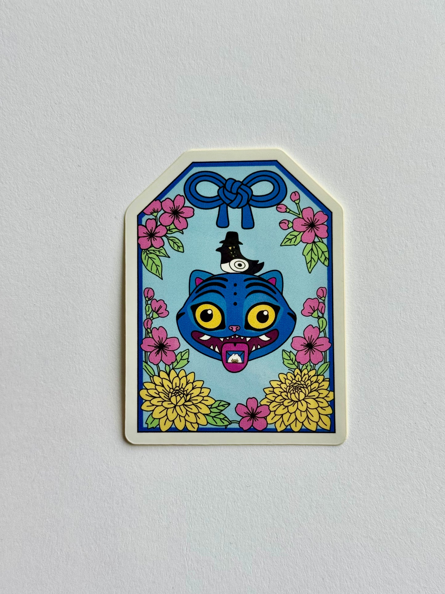 Kpop Demon Hunter Derpy and Sussie Omamori sticker