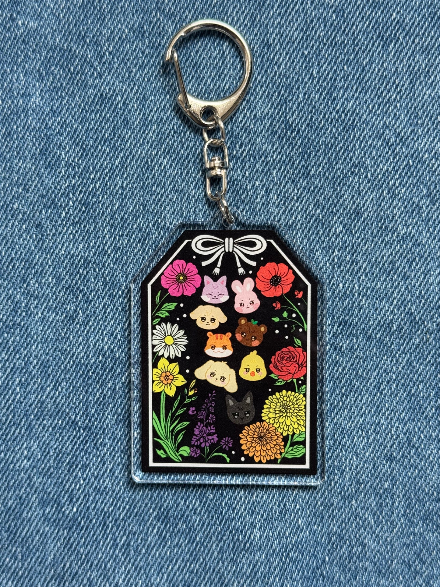 ATEEZ Aniteez Omamori Acrylic Keychain