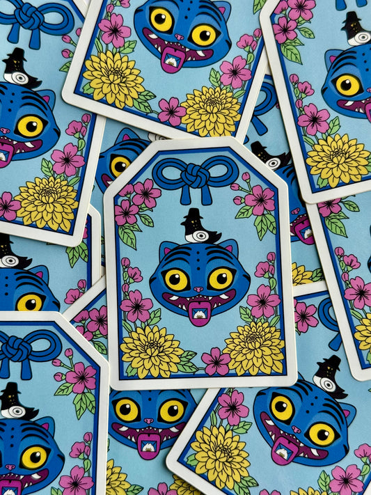 Kpop Demon Hunter Derpy and Sussie Omamori sticker
