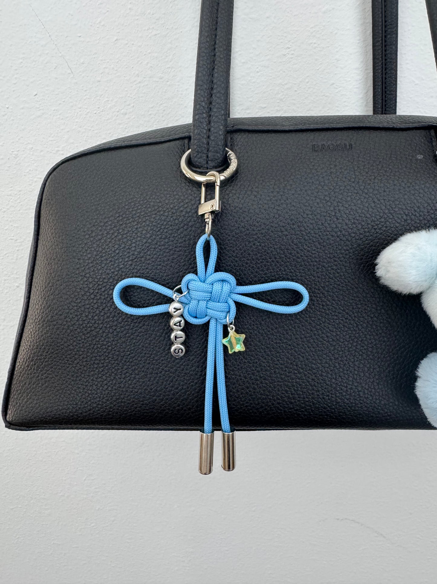 Stray Kids STAY Glow-in-the-Dark Lucky Knot Keychain -  Baby Size