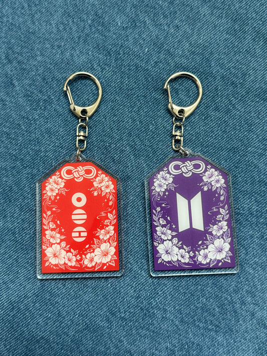BTS Omamori Acrylic Keychain
