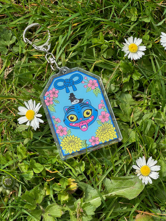 Kpop Demon Hunters Derpy & Sussie Omamori Keychain