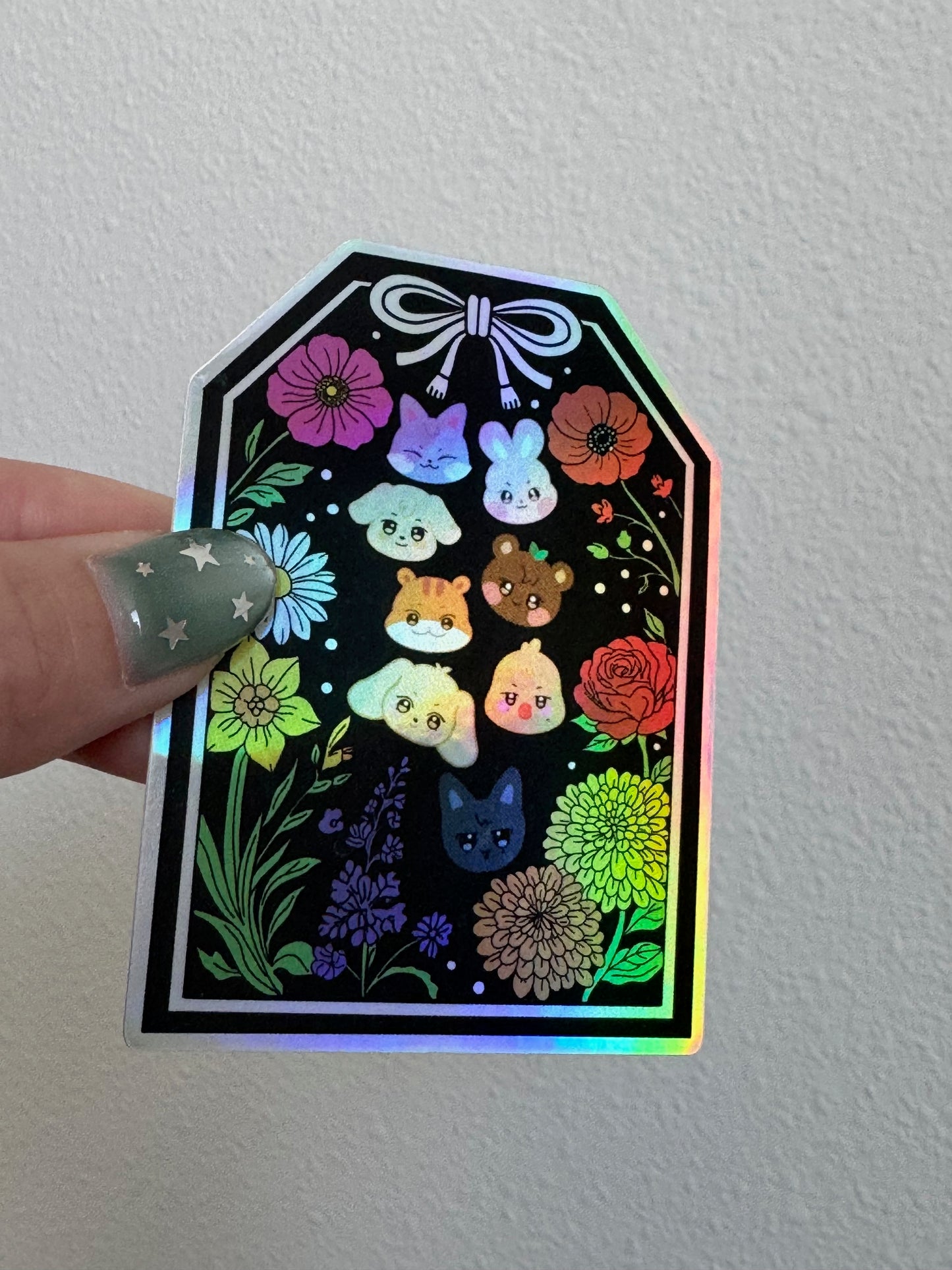 Holographic ANITEEZ Omamori Sticker