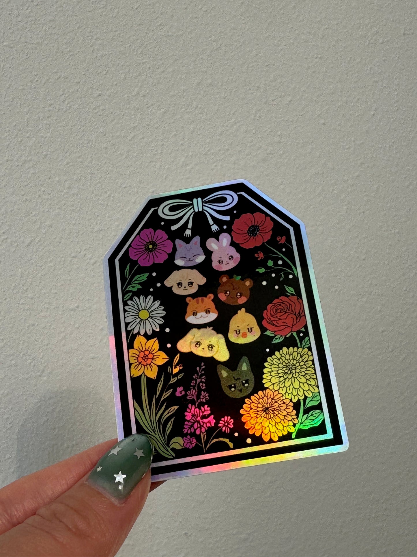 Holographic ANITEEZ Omamori Sticker