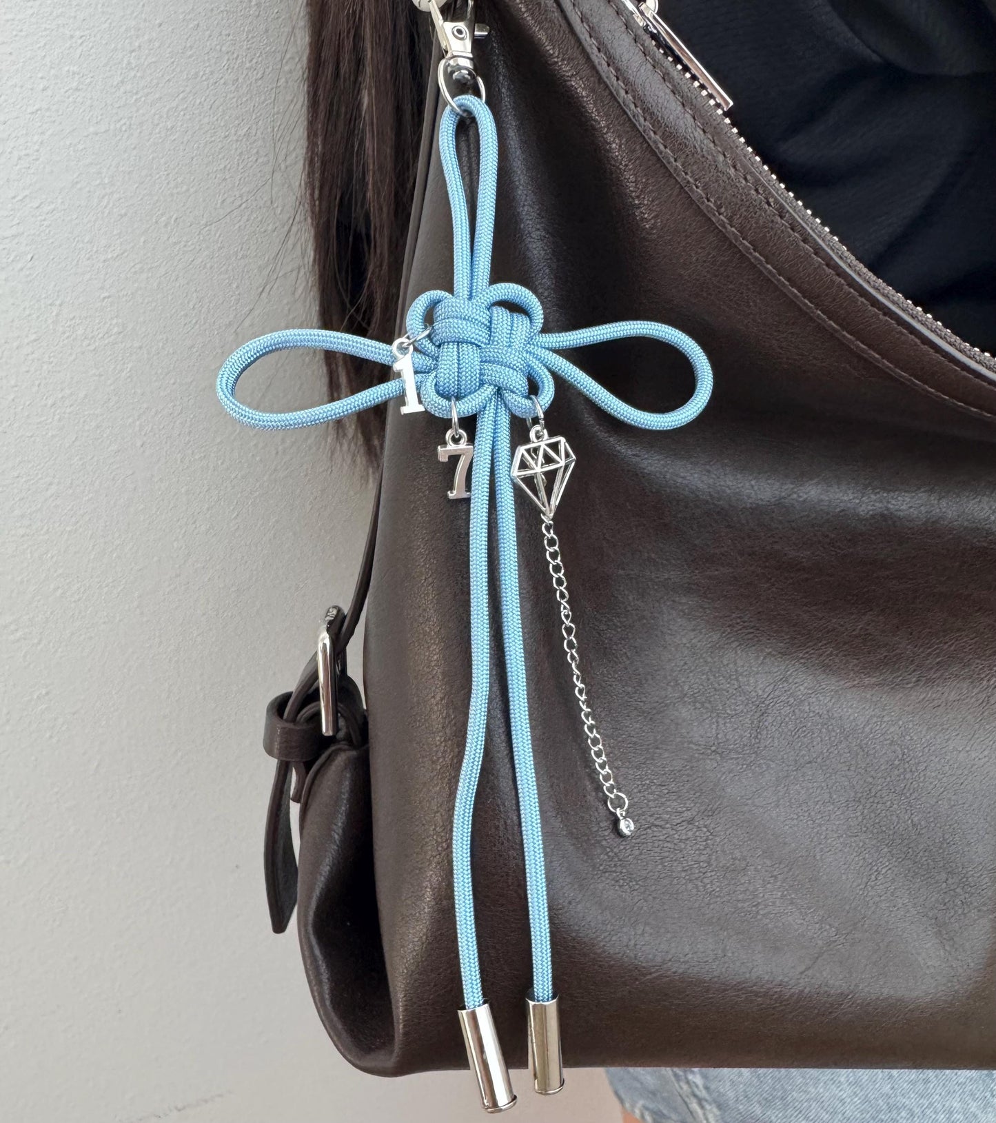 Seventeen Lucky Knot Keychain -  Full Size
